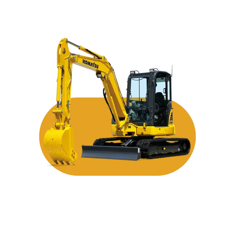 Koparka gąsienicowa Komatsu, obrotowa, 5,5 tony