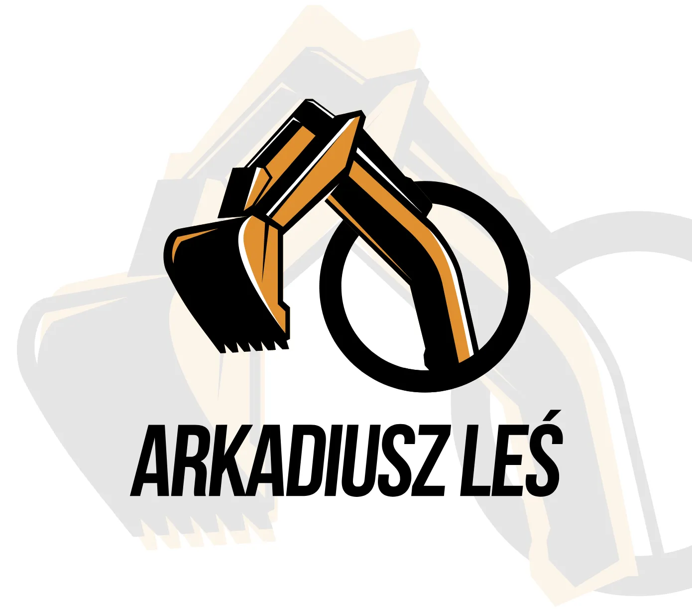 Roboty ziemne - usługi koparko-ładowarką Arkadiusz Leś