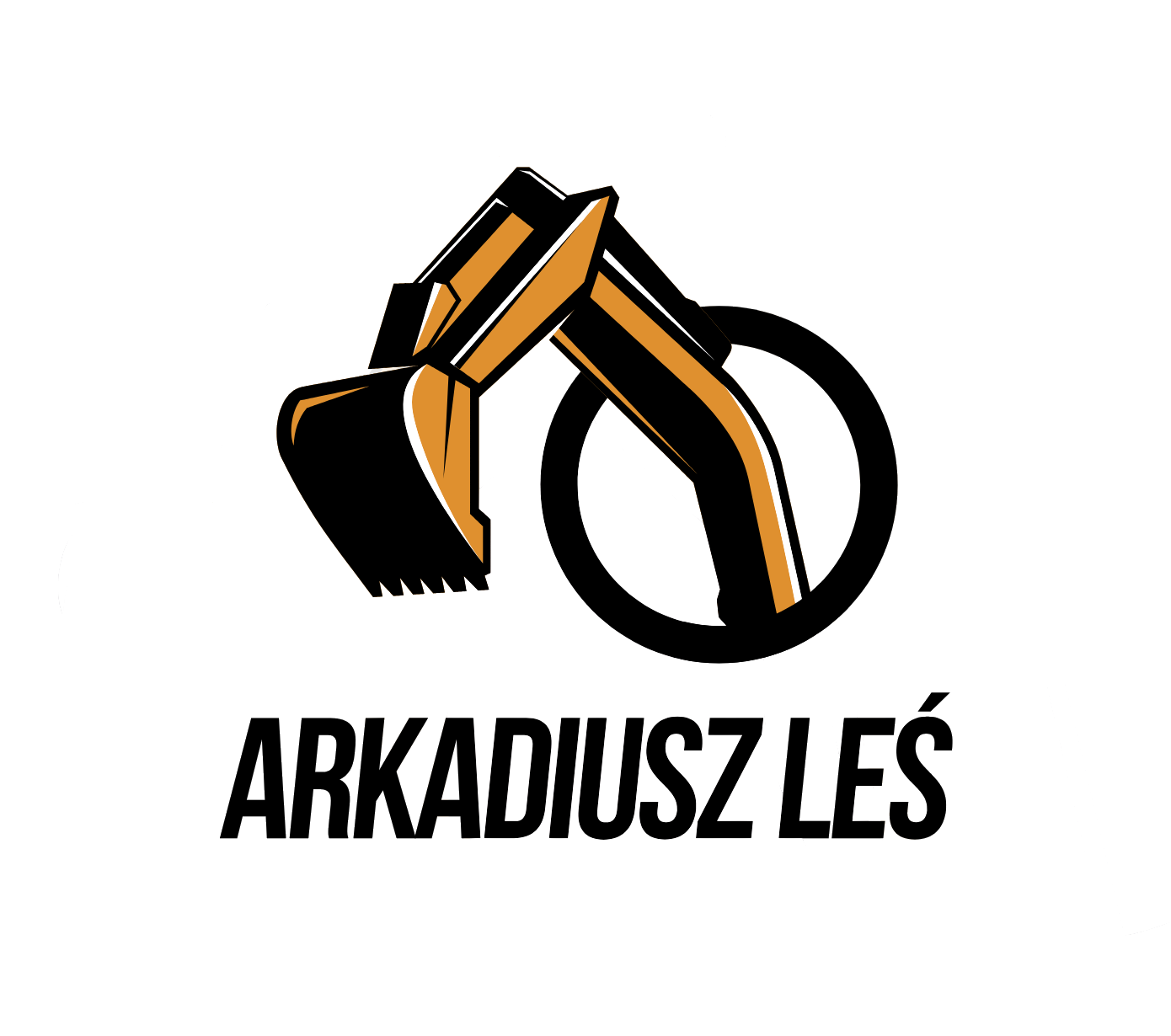 Logo - roboty ziemne - Arkadiusz Leś